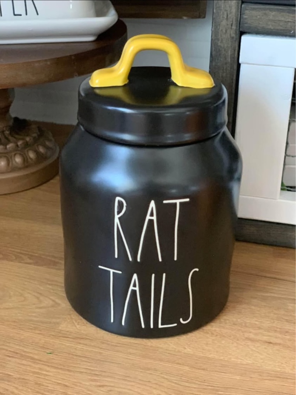 Rae Dunn Rat Tails Mini Canister
